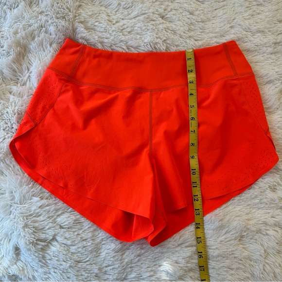 Athleta Allyson Felix Run With It Women’s Orange Shorts Size: Small - Picture 4 of 10